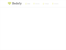 Tablet Screenshot of bedefy.com
